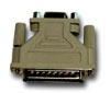 15751 RS-232 Adapter, 9-Pin Female to 25-Pin Male 