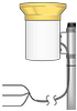 TE525MM-L Rain Gage, Metric