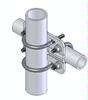 CM210 Crossarm-to-Pole Bracket