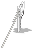 10974 Mounting Stake