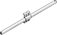 UT018-5 Tower Mounting Bracket with 5 ft Crossarm