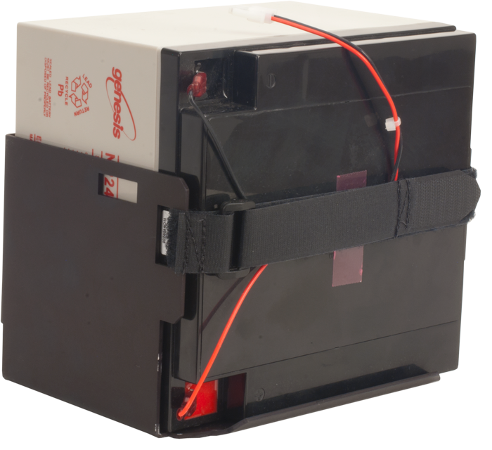 BP24: 24 Ah 12 V Sealed Rechargeable Battery with Mounts