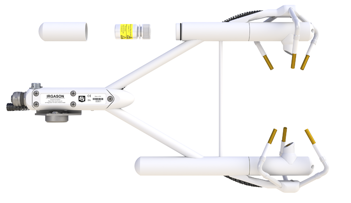 Integrated Gas Analyzer and Sonic Anemometer