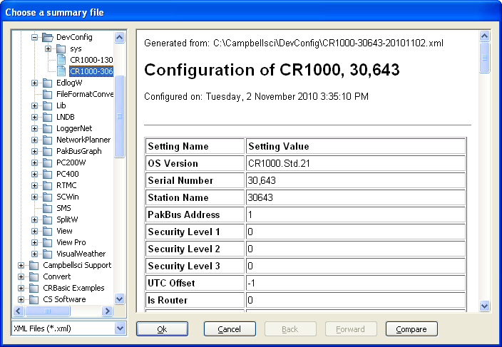 Tech Tip:Saving/Reading Campbell Scientific Equipment Settings...